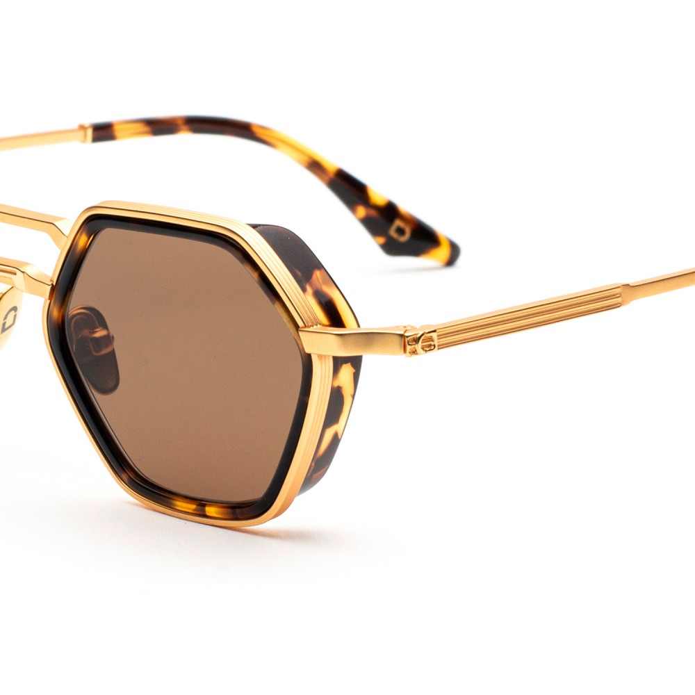 Lambeth Titanium Gold/Brown